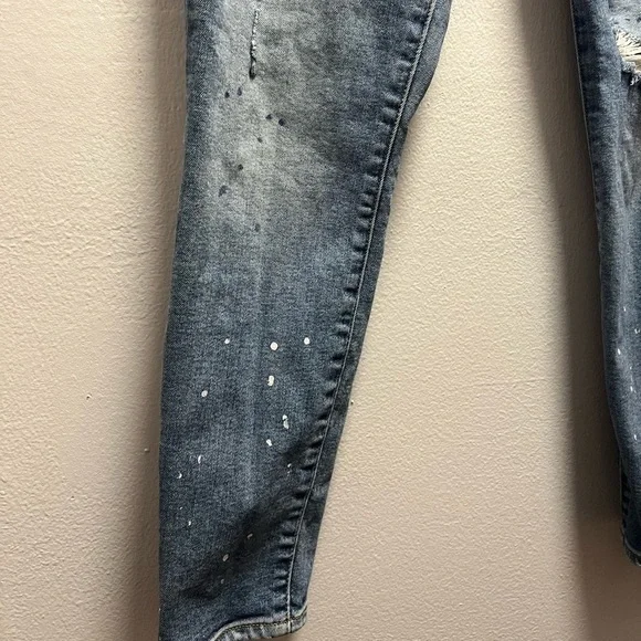 Gap True Skinny Paint Splatter Jeans - Picture 3 of 6